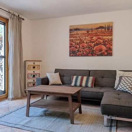 היידנהיים אן דר ברנץ Ferienwohnung Am Hardtwald מראה חיצוני תמונה