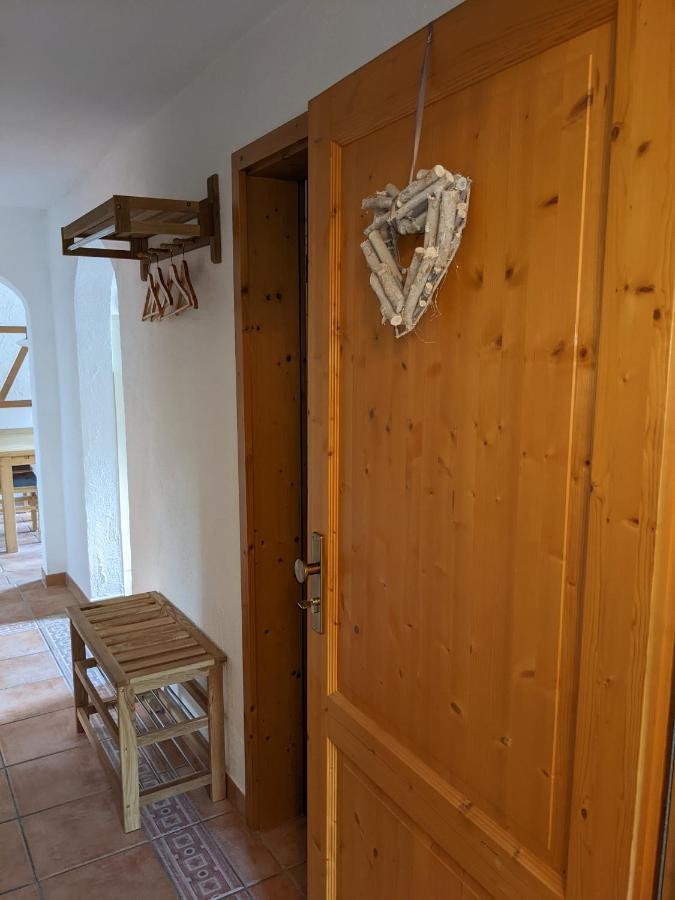 היידנהיים אן דר ברנץ Ferienwohnung Am Hardtwald מראה חיצוני תמונה