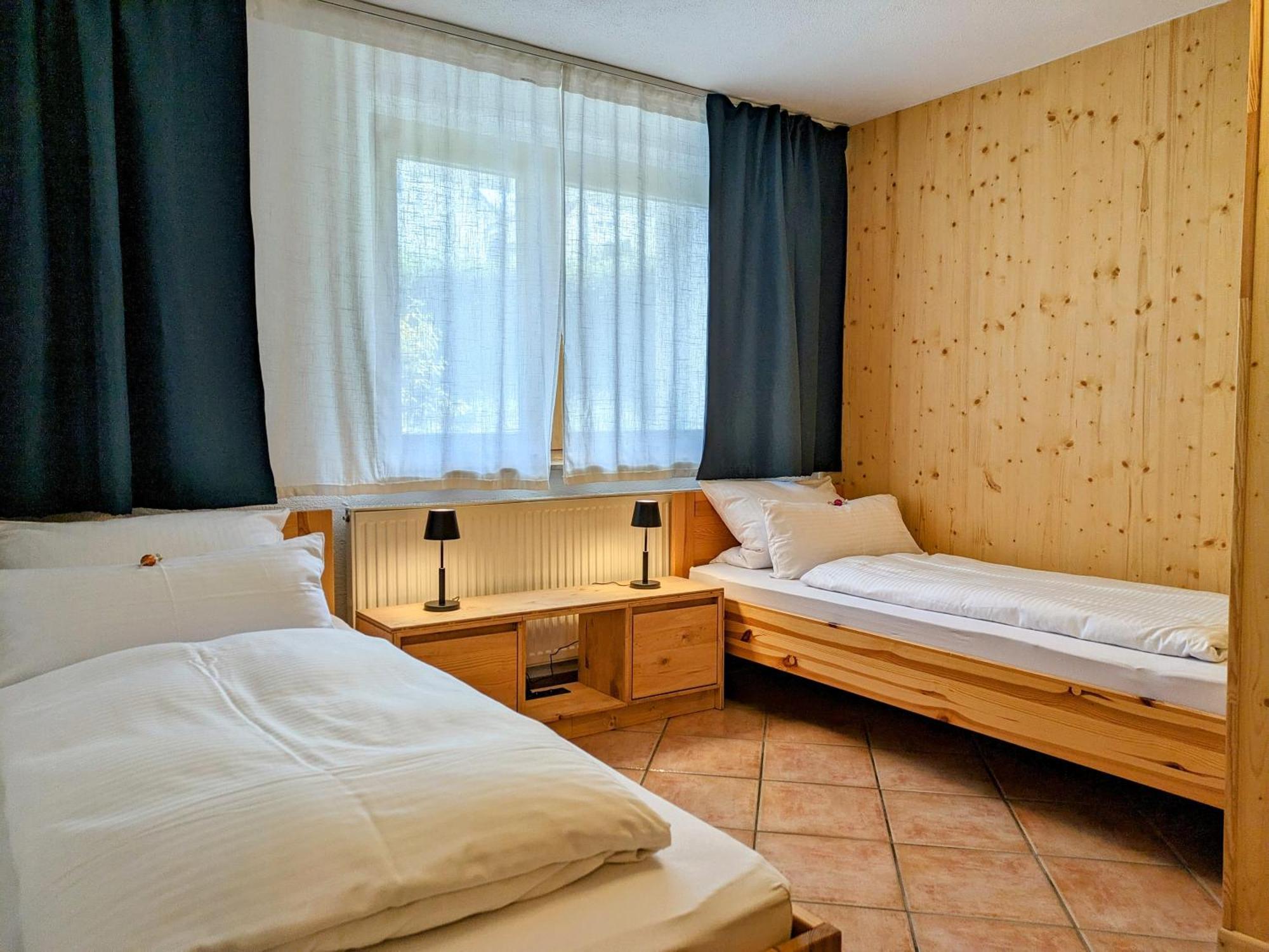 היידנהיים אן דר ברנץ Ferienwohnung Am Hardtwald מראה חיצוני תמונה